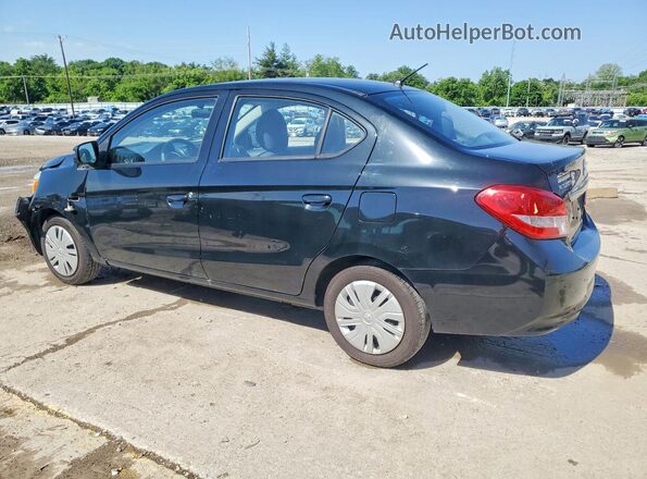 ML32F3FJ3JHF01756 2018 MITSUBISHI MIRAGE Black Rear left