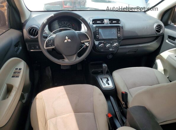 ML32F3FJ3JHF02308 2018 MITSUBISHI MIRAGE Silver Dashboard view