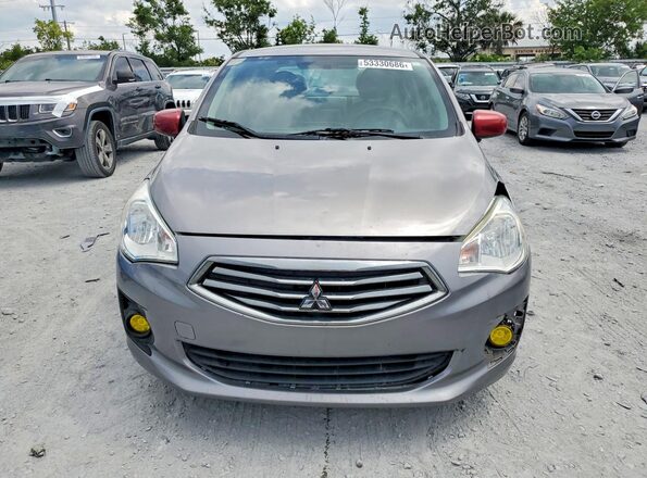 ML32F3FJ3JHF02308 2018 MITSUBISHI MIRAGE Silver Front view