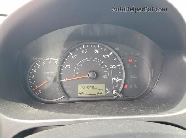 ML32F3FJ3JHF02308 2018 MITSUBISHI MIRAGE Silver Instrument cluster view