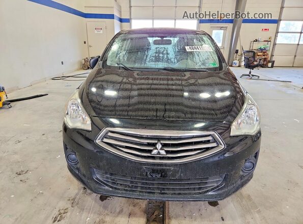 ML32F3FJ3KHF13696 2019 MITSUBISHI MIRAGE Черный Вид спереди