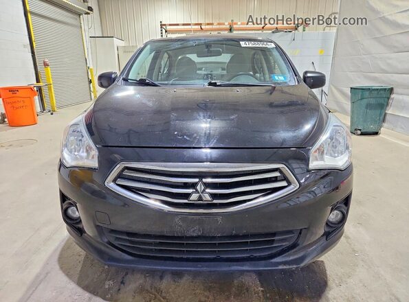 ML32F3FJ3KHF14654 2019 MITSUBISHI MIRAGE Черный Вид спереди