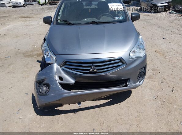 ML32F3FJ3KHF15951 2019 MITSUBISHI MIRAGE G4 Gray Widok z przodu