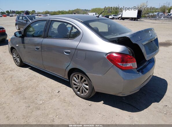 ML32F3FJ3KHF15951 2019 MITSUBISHI MIRAGE G4 Gray Tył lewy