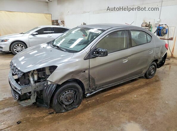 ML32F3FJ3KHF18266 2019 MITSUBISHI MIRAGE Серый Передняя левая четверть