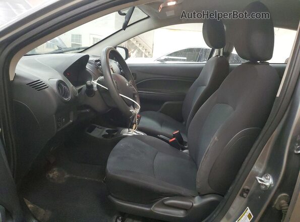 ML32F3FJ3KHF18266 2019 MITSUBISHI MIRAGE Серый Вид салона спереди
