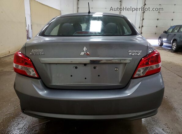 ML32F3FJ3KHF18266 2019 MITSUBISHI MIRAGE Серый Вид сзади