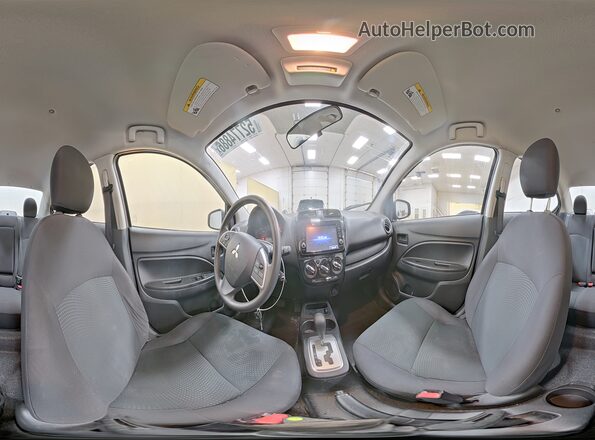 ML32F3FJ3KHF18266 2019 MITSUBISHI MIRAGE Серый Панорамный вид салона 360°
