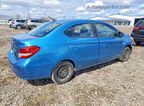 ML32F3FJ3LHF06538 2020 MITSUBISHI MIRAGE Синий Задняя правая четверть