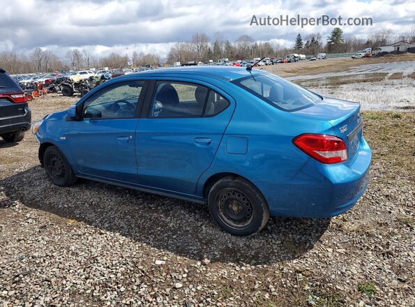 ML32F3FJ3LHF06538 2020 MITSUBISHI MIRAGE Синий Задняя левая четверть