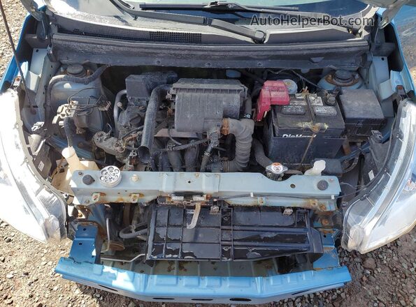 ML32F3FJ3LHF06538 2020 MITSUBISHI MIRAGE Синий Вид задней части салона