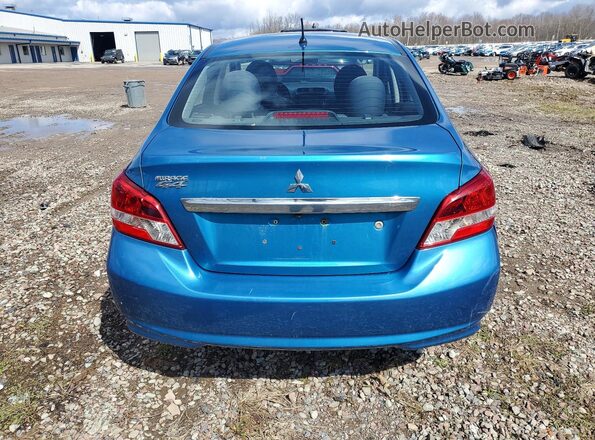 ML32F3FJ3LHF06538 2020 MITSUBISHI MIRAGE Синий Вид сзади