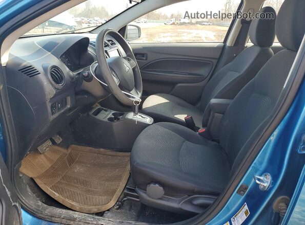 ML32F3FJ3LHF06538 2020 MITSUBISHI MIRAGE Синий Вид салона спереди