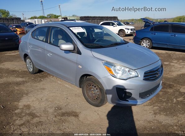 ML32F3FJ4HH003993 2017 MITSUBISHI MIRAGE G4 Silver Przód prawy