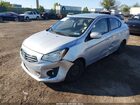 2017 Mitsubishi Mirage G4 Es Silver vin: ML32F3FJ4HH003993