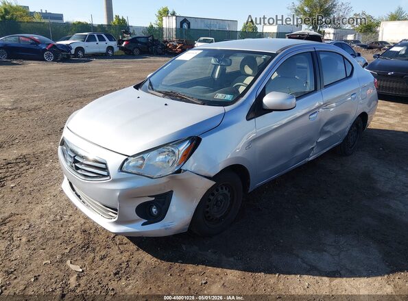 ML32F3FJ4HH003993 2017 MITSUBISHI MIRAGE G4 Silver Przód lewy