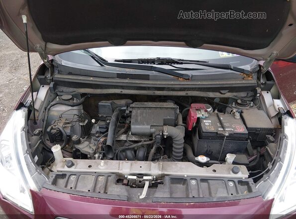 ML32F3FJ4KHF06210 2019 MITSUBISHI MIRAGE G4 Темно-бордовый Вид сзади