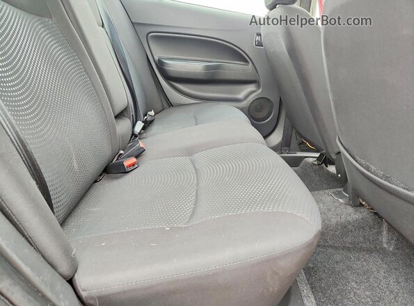 ML32F3FJ4LHF03860 2020 MITSUBISHI MIRAGE Красный Вид задних сидений