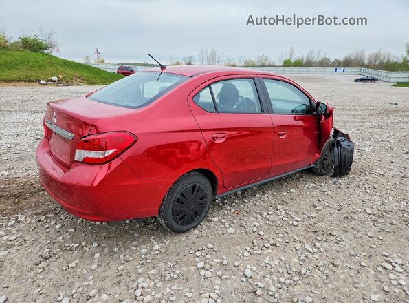 ML32F3FJ4LHF03860 2020 MITSUBISHI MIRAGE Красный Задняя правая четверть