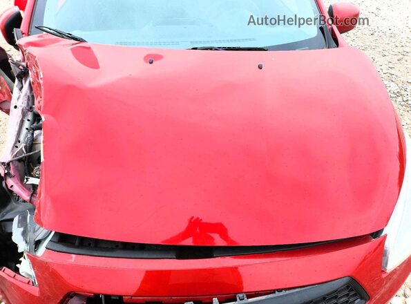 ML32F3FJ4LHF03860 2020 MITSUBISHI MIRAGE Красный Вид задней части салона