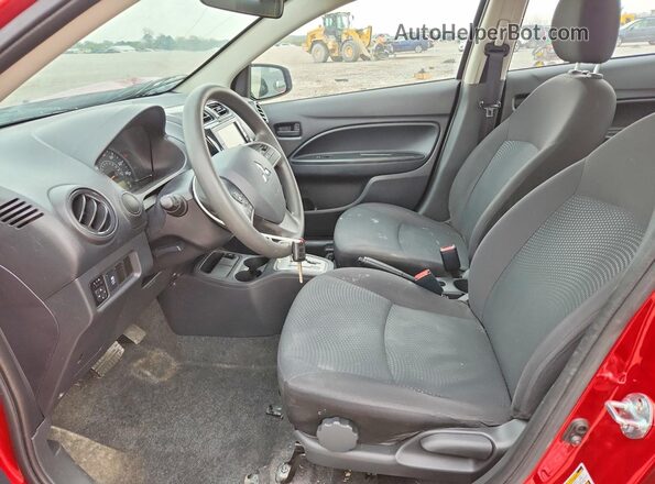 ML32F3FJ4LHF03860 2020 MITSUBISHI MIRAGE Красный Вид салона спереди