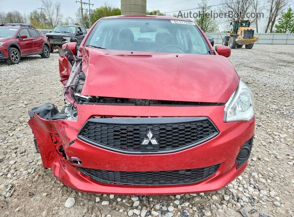 ML32F3FJ4LHF03860 2020 MITSUBISHI MIRAGE Красный Вид спереди