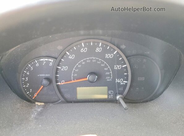 ML32F3FJ4LHF05785 2020 MITSUBISHI MIRAGE Silver Vista del cuadro de instrumentos