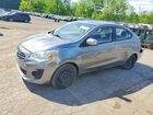 2017 Mitsubishi Mirage G4 Es Gray vin: ML32F3FJ5HHF05396