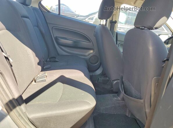ML32F3FJ5HHF05396 2017 MITSUBISHI MIRAGE Gray Հետևի նստատեղերի տեսք