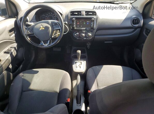 ML32F3FJ5HHF05396 2017 MITSUBISHI MIRAGE Gray Առջևի վահանակի տեսք