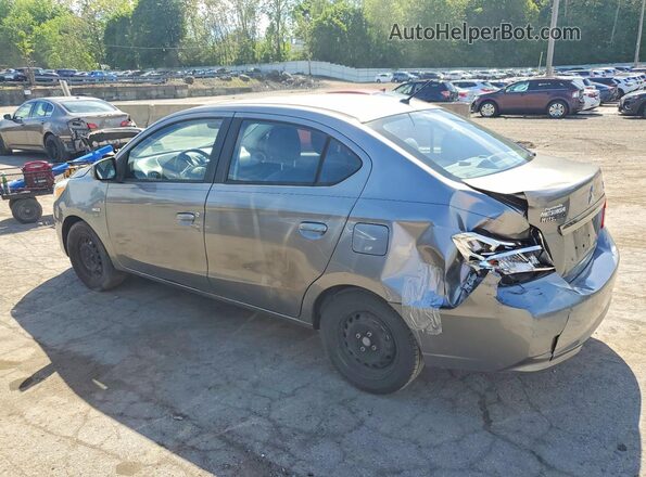 ML32F3FJ5HHF05396 2017 MITSUBISHI MIRAGE Gray Հետևի ձախ