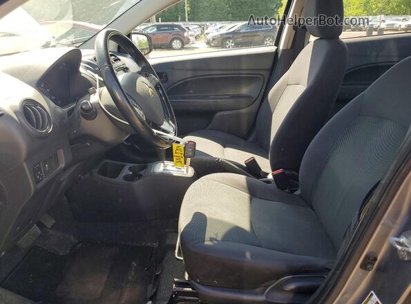 ML32F3FJ5HHF05396 2017 MITSUBISHI MIRAGE Gray Սալոնի դիմացի տեսք