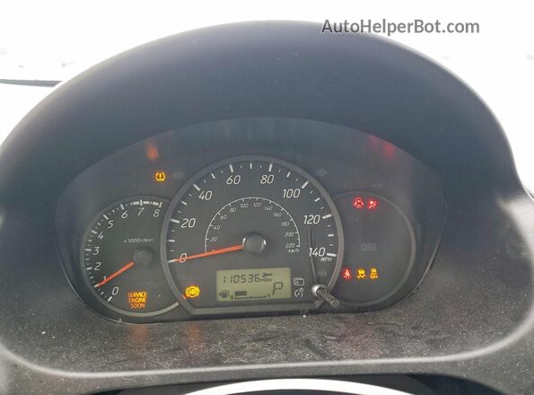 ML32F3FJ5KHF09794 2019 MITSUBISHI MIRAGE Белый Вид щитка приборов