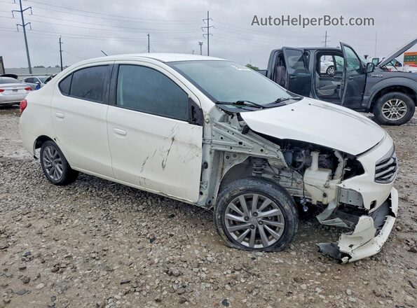 ML32F3FJ5KHF09794 2019 MITSUBISHI MIRAGE Белый Передняя правая четверть