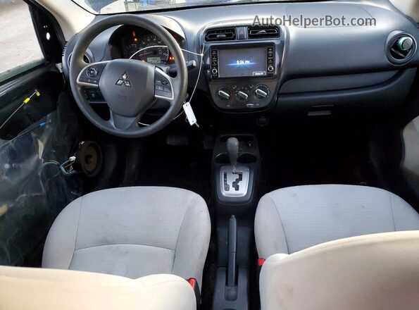 ML32F3FJ5KHF18575 2019 MITSUBISHI MIRAGE Черный Вид панели приборов