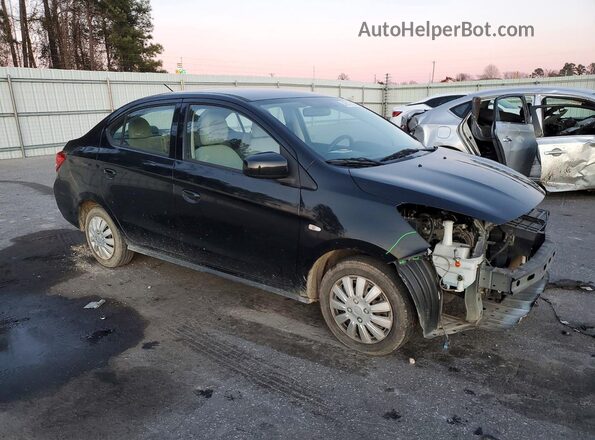 ML32F3FJ5KHF18575 2019 MITSUBISHI MIRAGE Черный Передняя правая четверть