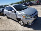 2017 Mitsubishi Mirage G4 Es Серебряный vin: ML32F3FJ6HHF07240