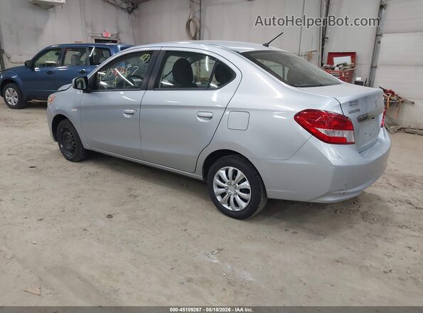 ML32F3FJ6JHF08412 2018 MITSUBISHI MIRAGE G4 Серебряный Задняя левая четверть