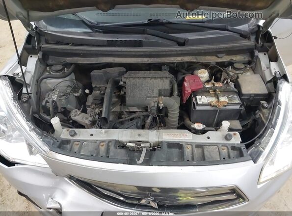 ML32F3FJ6JHF08412 2018 MITSUBISHI MIRAGE G4 Серебряный Вид сзади