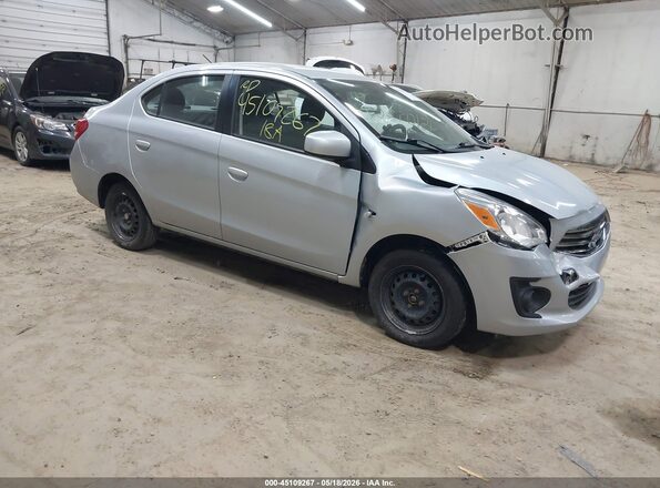 ML32F3FJ6JHF08412 2018 MITSUBISHI MIRAGE G4 Серебряный Передняя правая четверть