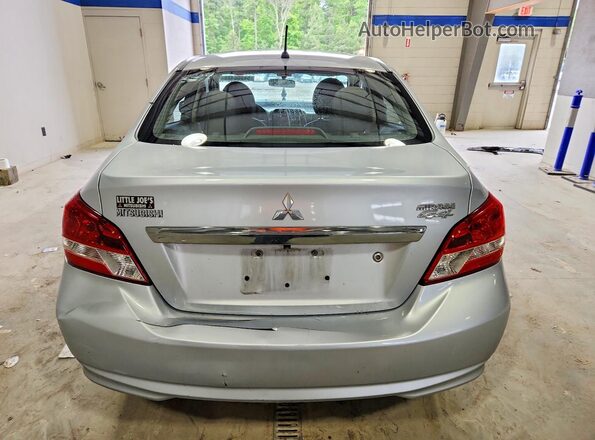 ML32F3FJ7JHF03462 2018 MITSUBISHI MIRAGE Серебряный Вид сзади