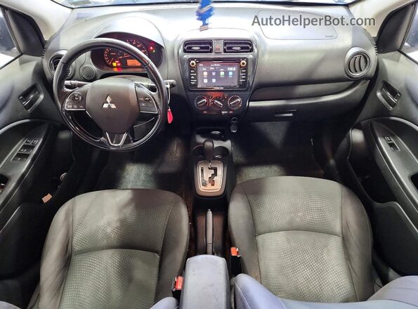 ML32F3FJ7JHF03462 2018 MITSUBISHI MIRAGE Серебряный Вид панели приборов