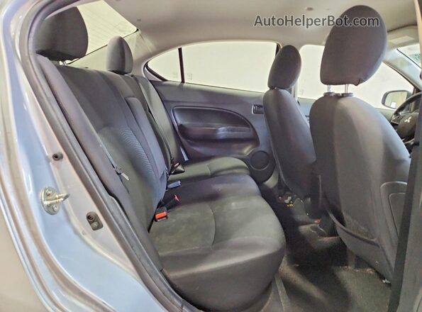 ML32F3FJ7JHF03462 2018 MITSUBISHI MIRAGE Серебряный Вид задних сидений
