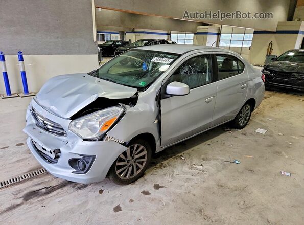 ML32F3FJ7JHF03462 2018 MITSUBISHI MIRAGE Серебряный Передняя левая четверть