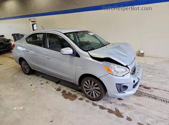 ML32F3FJ7JHF03462 2018 MITSUBISHI MIRAGE Серебряный Передняя правая четверть
