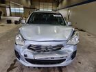 2018 Mitsubishi Mirage G4 Es Серебряный vin: ML32F3FJ7JHF03462