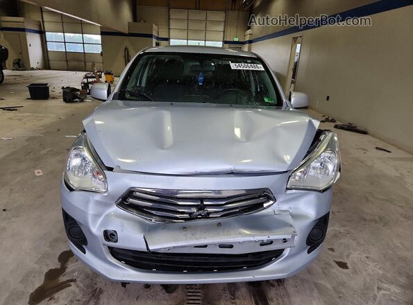ML32F3FJ7JHF03462 2018 MITSUBISHI MIRAGE Серебряный Вид спереди