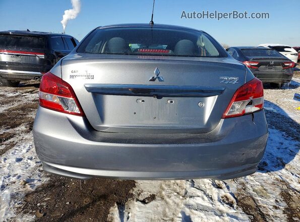 ML32F3FJ7KHF00840 2019 MITSUBISHI MIRAGE Серый Вид сзади