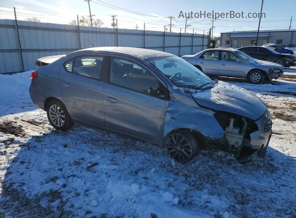 ML32F3FJ7KHF00840 2019 MITSUBISHI MIRAGE Серый Передняя правая четверть