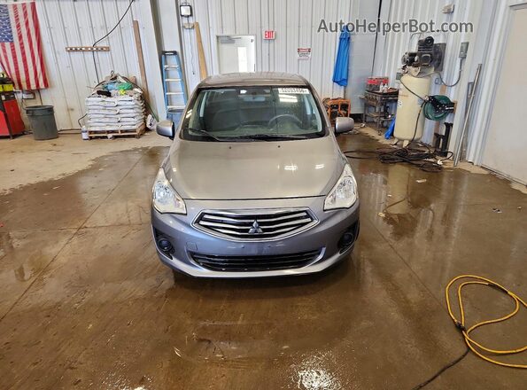 ML32F3FJ7KHF13037 2019 MITSUBISHI MIRAGE Серый Вид спереди